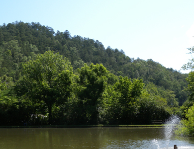 Big Rock Dude Ranch - Fishing Pond