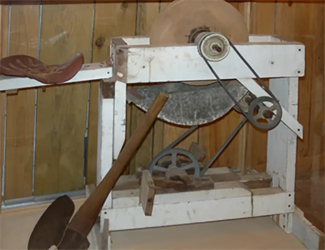 antique saw blade